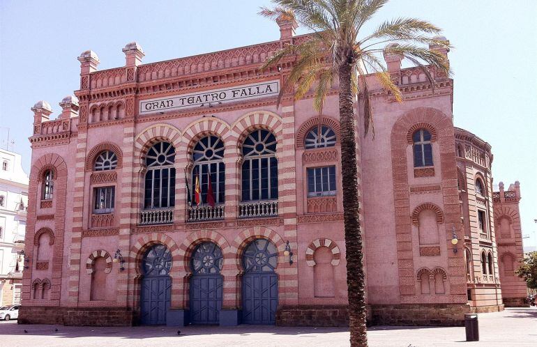 Fachada del Gran Teato Falla