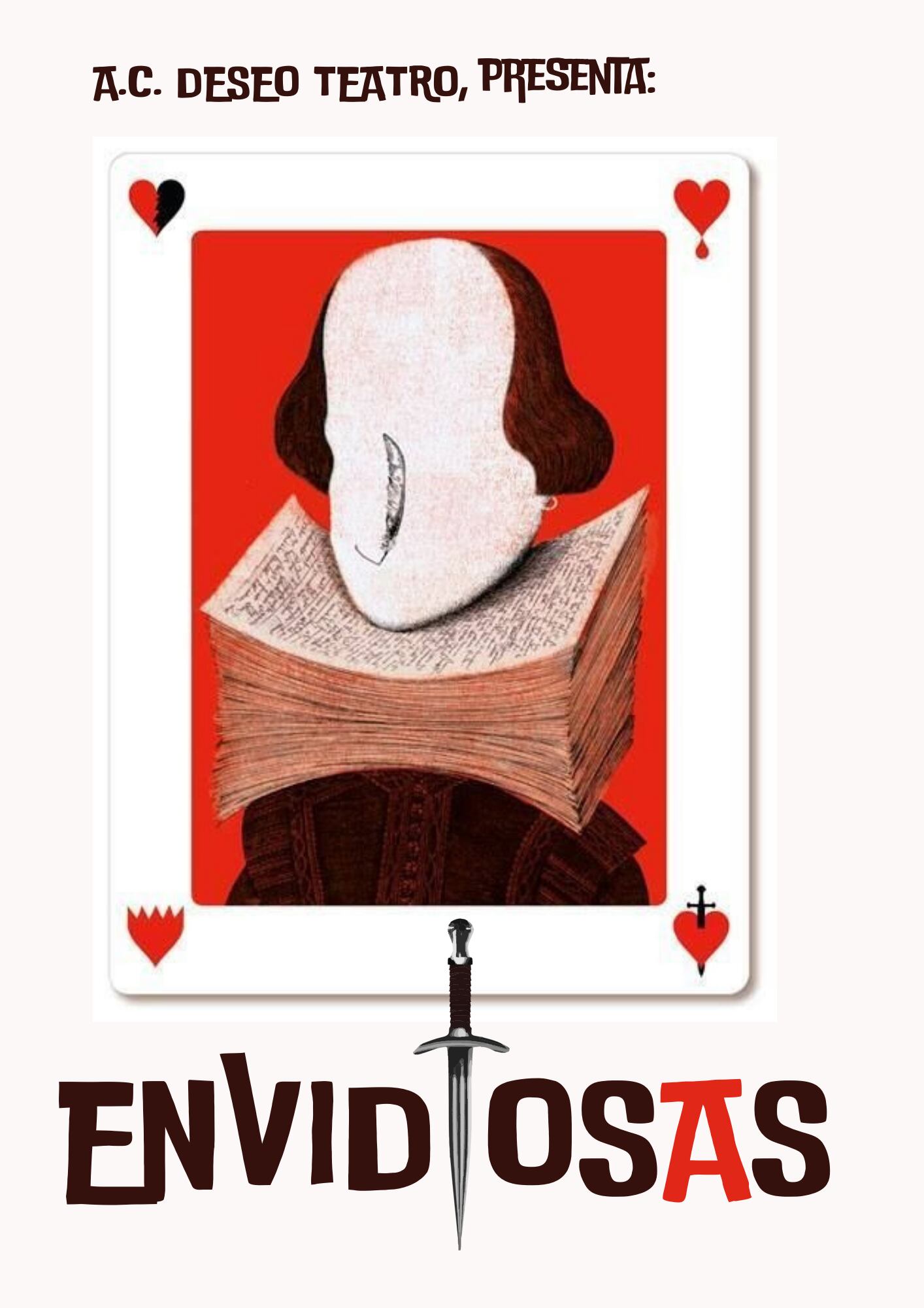 Deseo Teatro abrirá el ciclo del patio del Castilla con 'Envidiosas' el 7 de julio