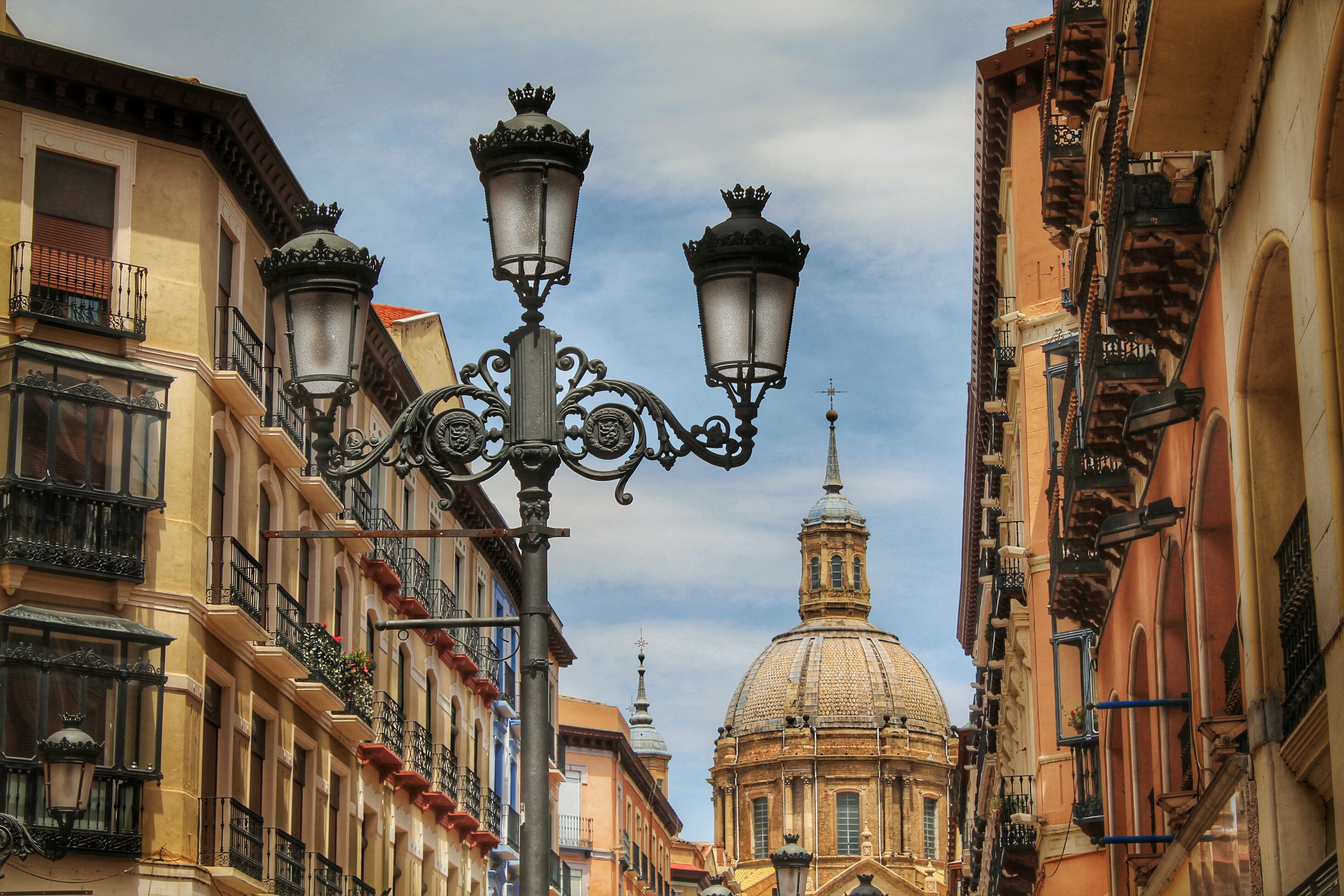 Alumbrado de la calle Alfonso, Zaragoza