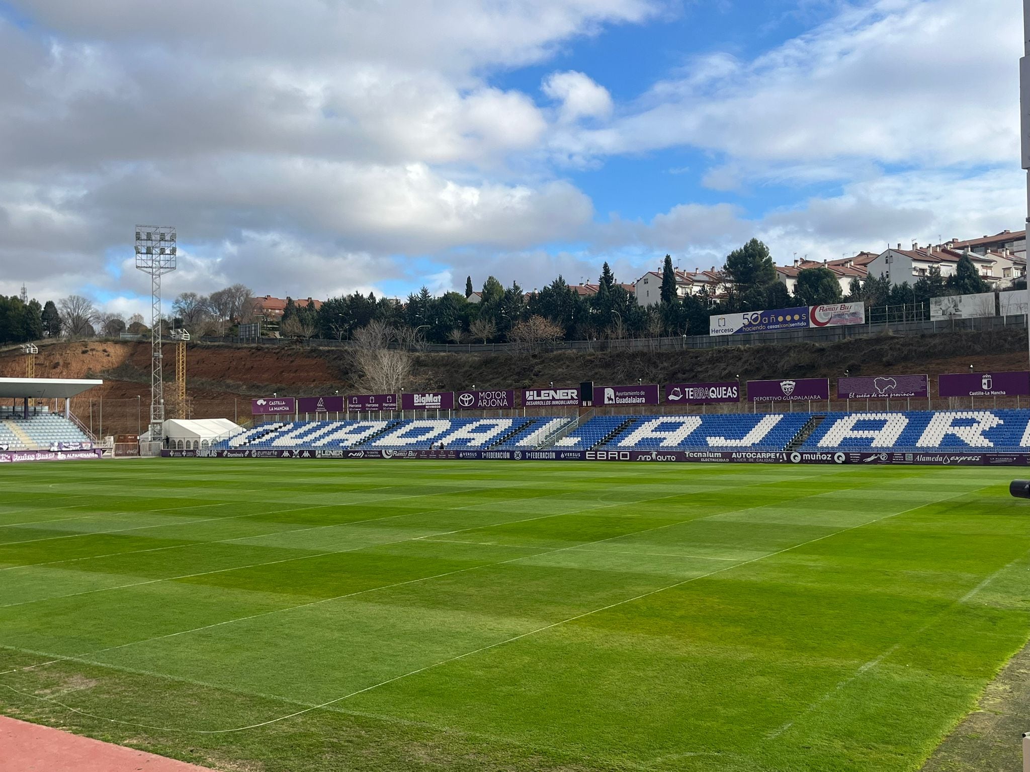 Estadio Pedro Escartin.