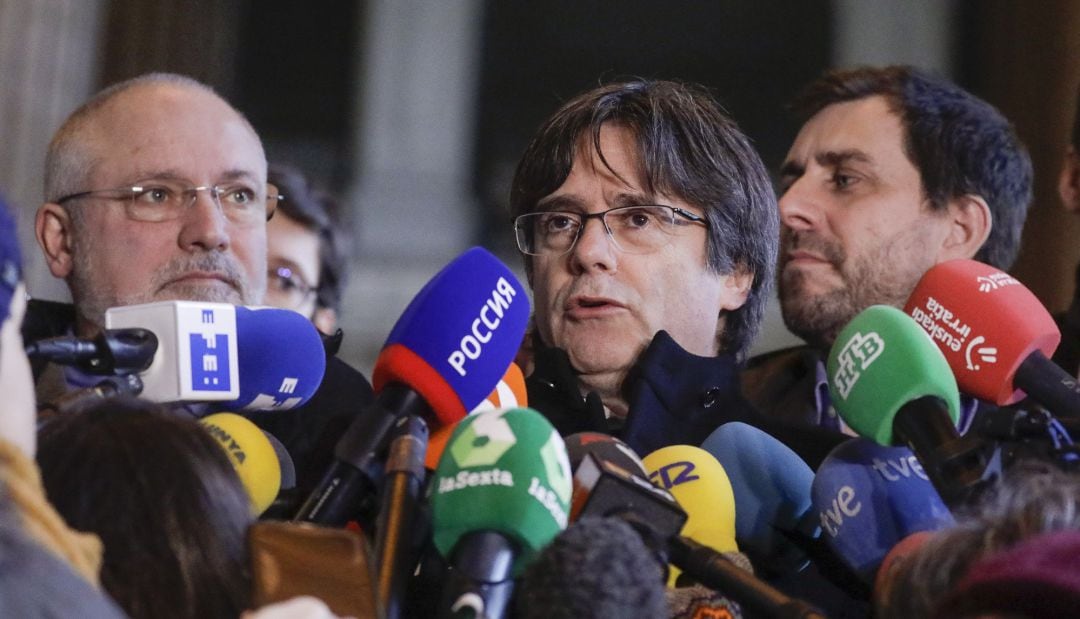 Carles Puigdemont y Toni Comín en una imagen reciente