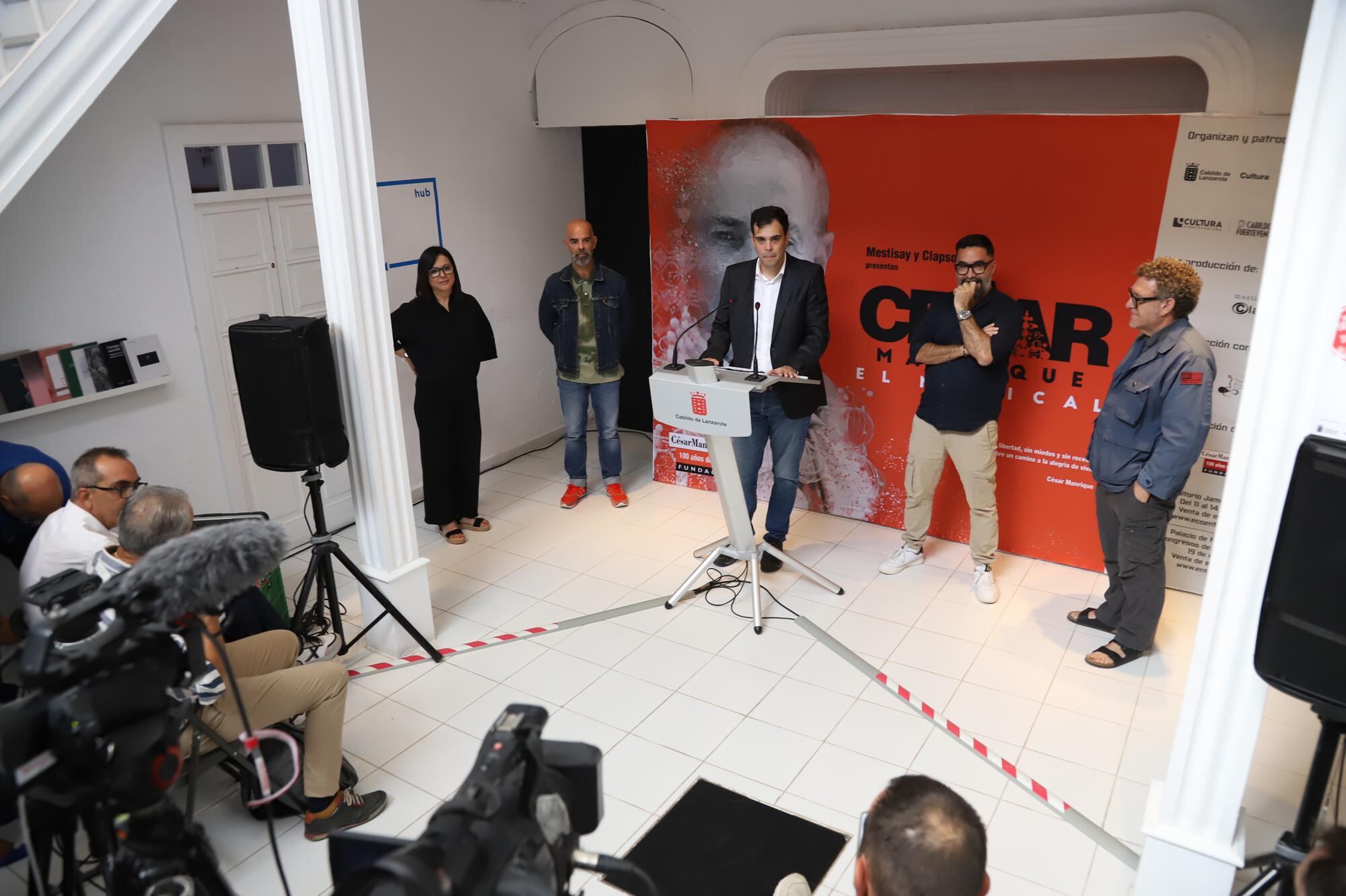 Presentación del musical en el CIC El Almacén.