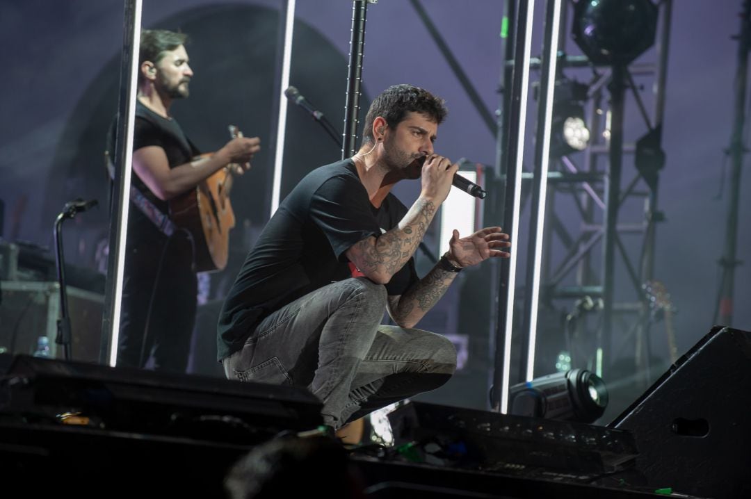 Melendi en su concierto en el Tío Pepe Festival