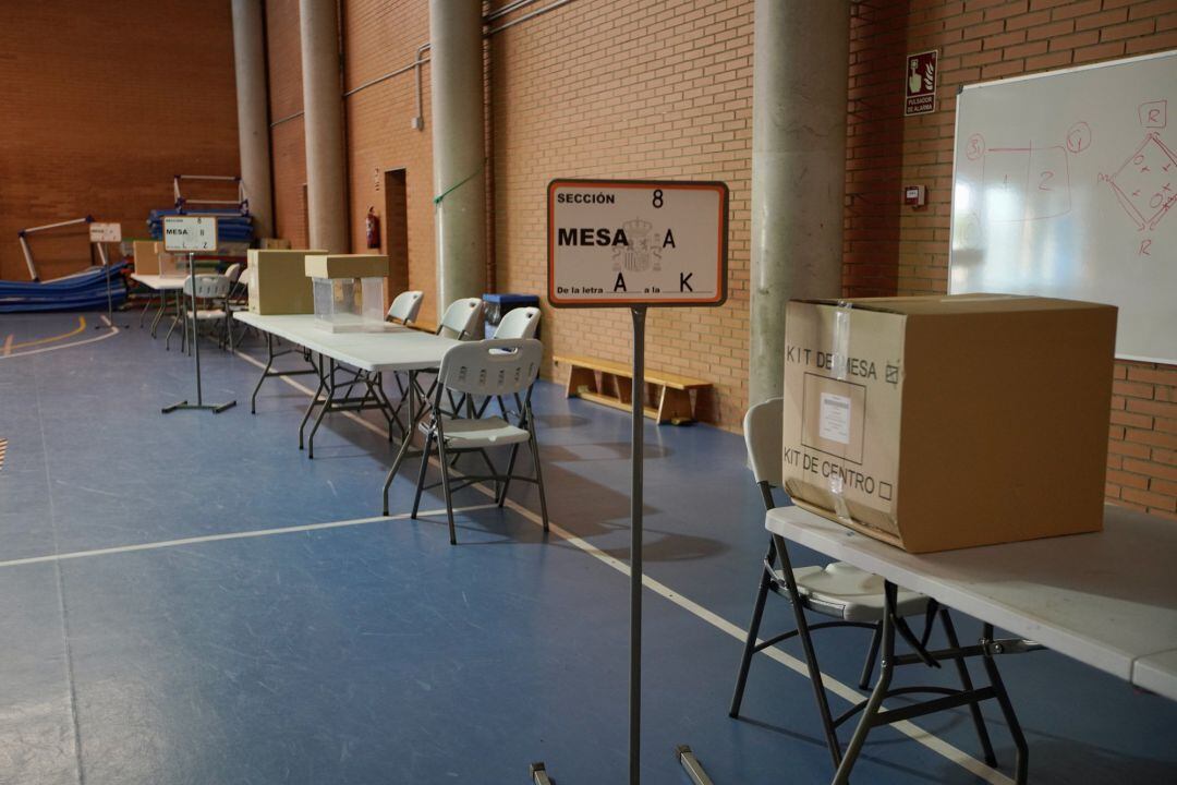 Colegio Electoral en Las Rozas.