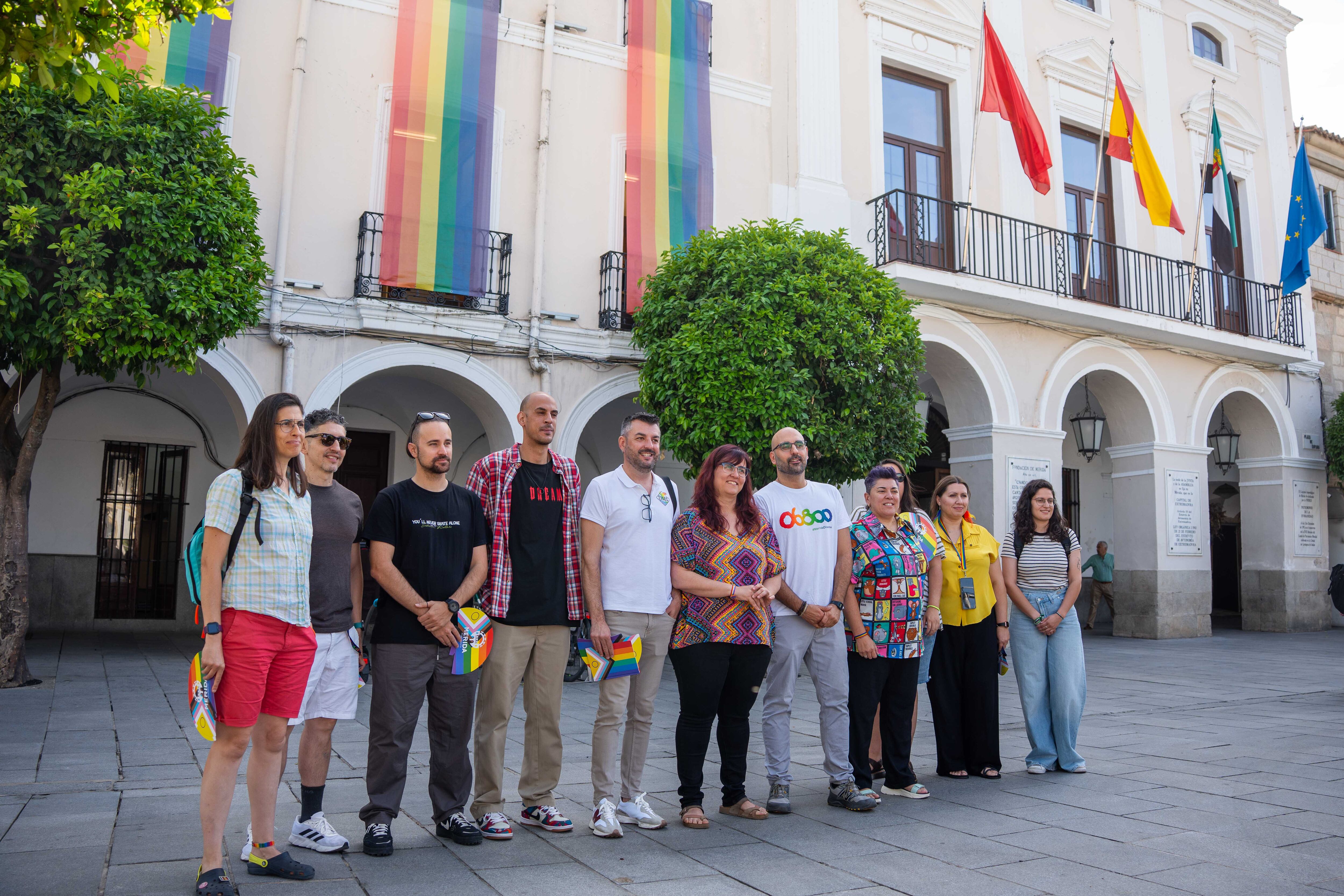 Presentación de la programación del Orgullo LGTBI en Mérida