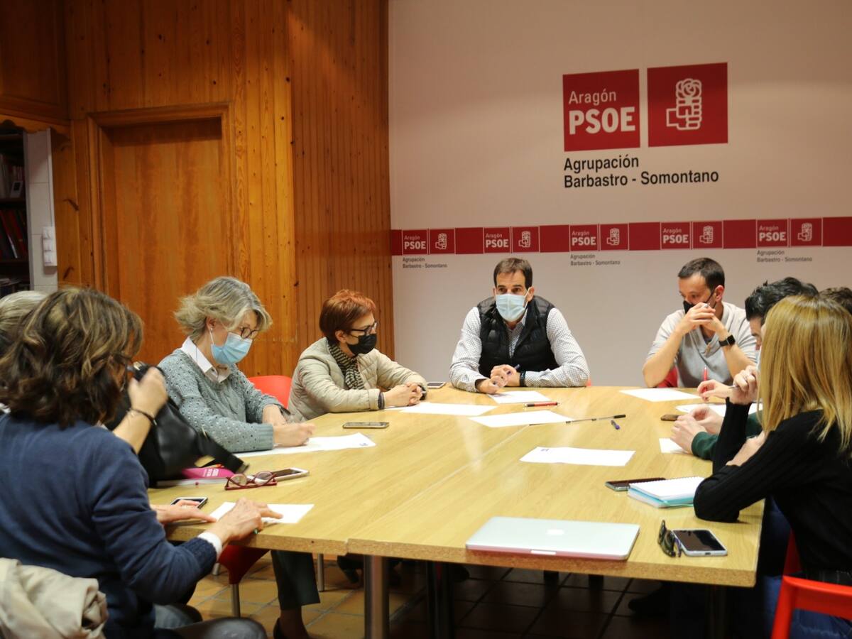 La ejecutiva local del PSOE acuerda abrir sus reuniones a los barbastrenses