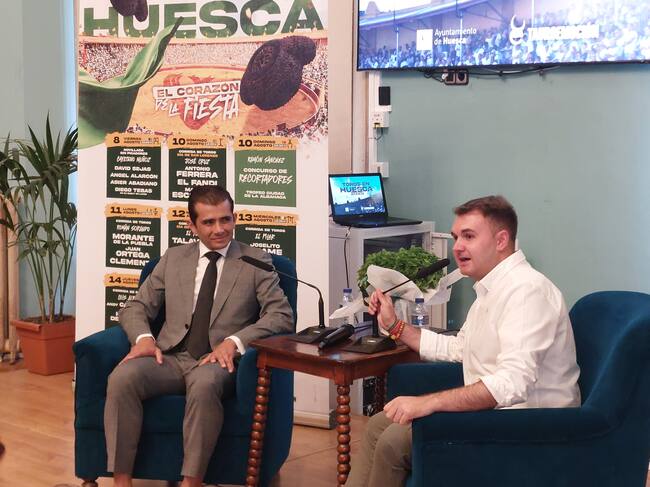 Joselito Adame junto a Sergio Moreno de Tauroemoción