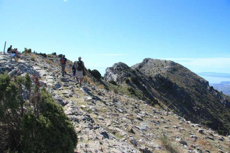 Imagen del Pico de la Concha en Marbella (Málaga) donde se ha producido el suceso