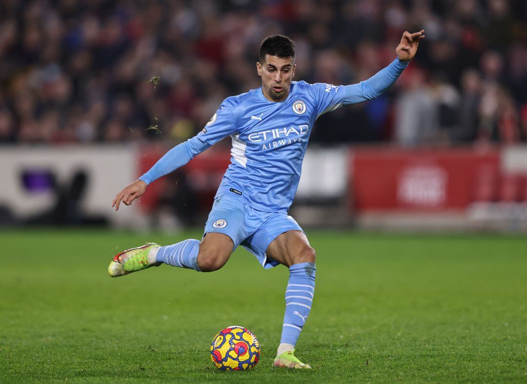 Joao Cancelo, durante un partido de la presente campaña