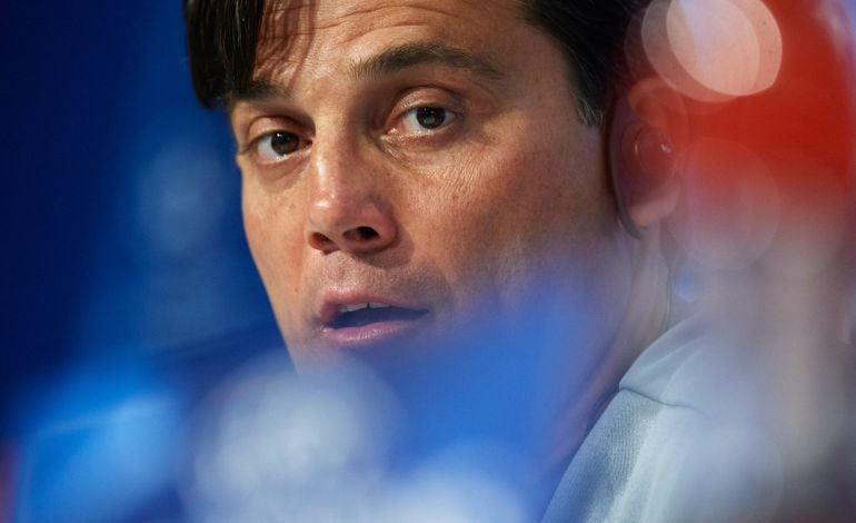 El técnico del Sevilla Vincenzo Montella.