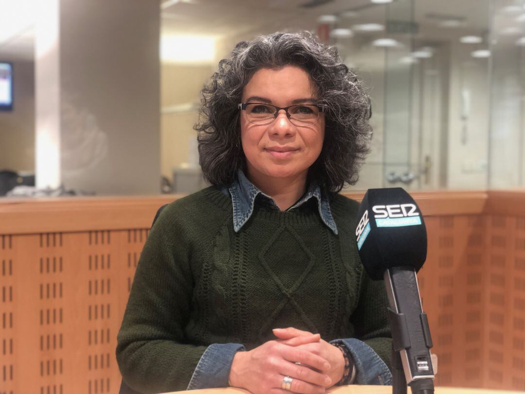 Una de les portaveus de Dones Endavant, Jessenia Lagos