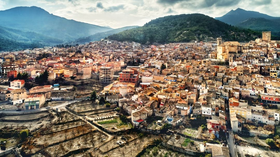 Vista aérea de Moratalla