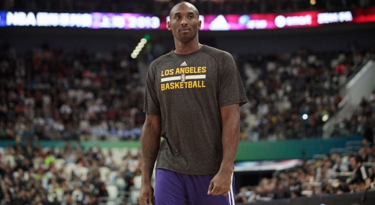 El exjugador de los Lakers Kobe Bryant.