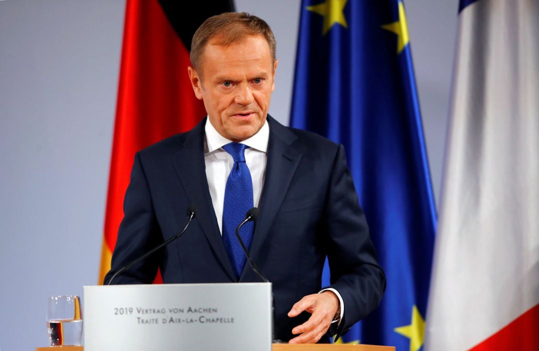 El presidente del Consejo Europeo, Donald Tusk. 