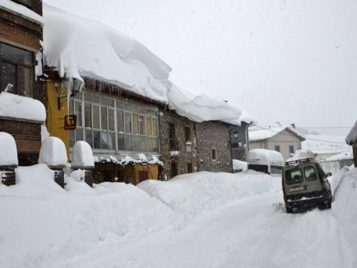 Cambio brusco del tiempo con lluvia, nieve y frío
