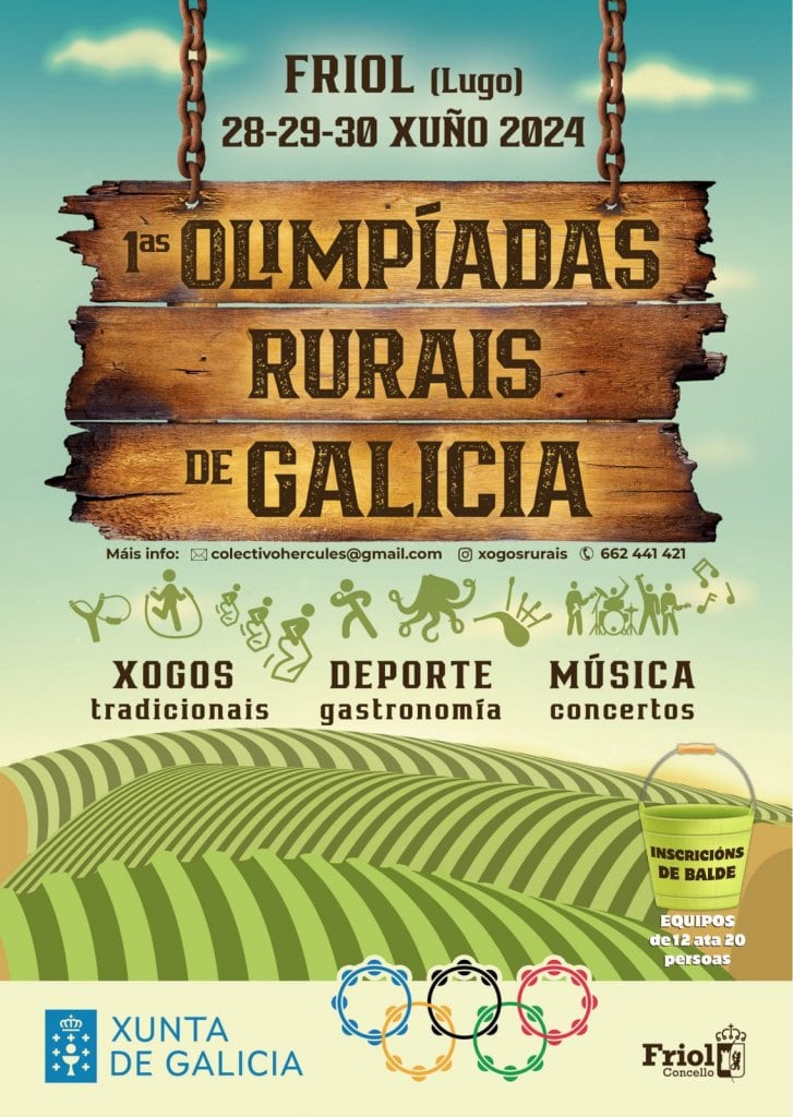 Olimpiadas Rurais de Galicia, en Friol