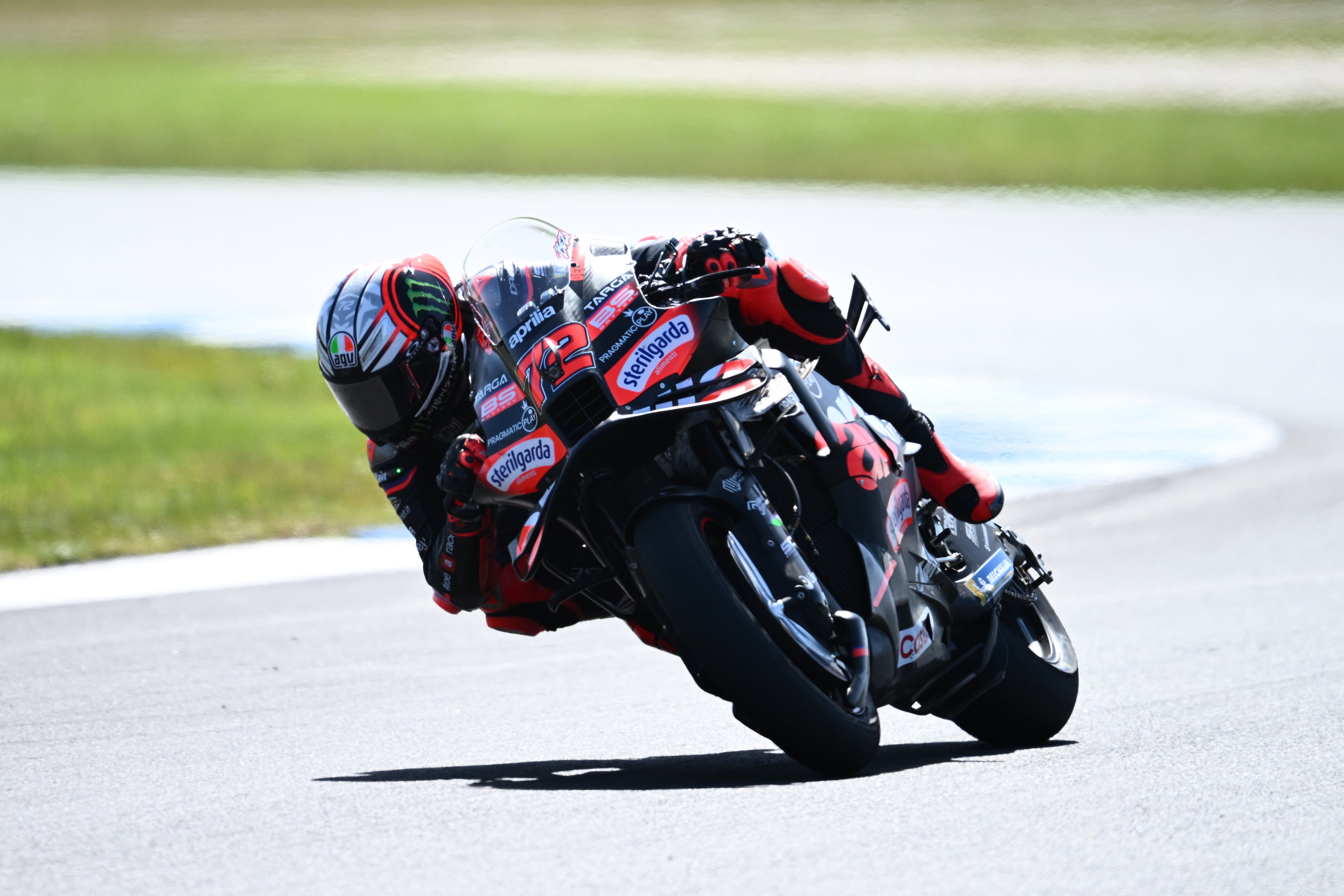 Marco Bezzecchi durante la carrera 'sprint' del GP de Australia