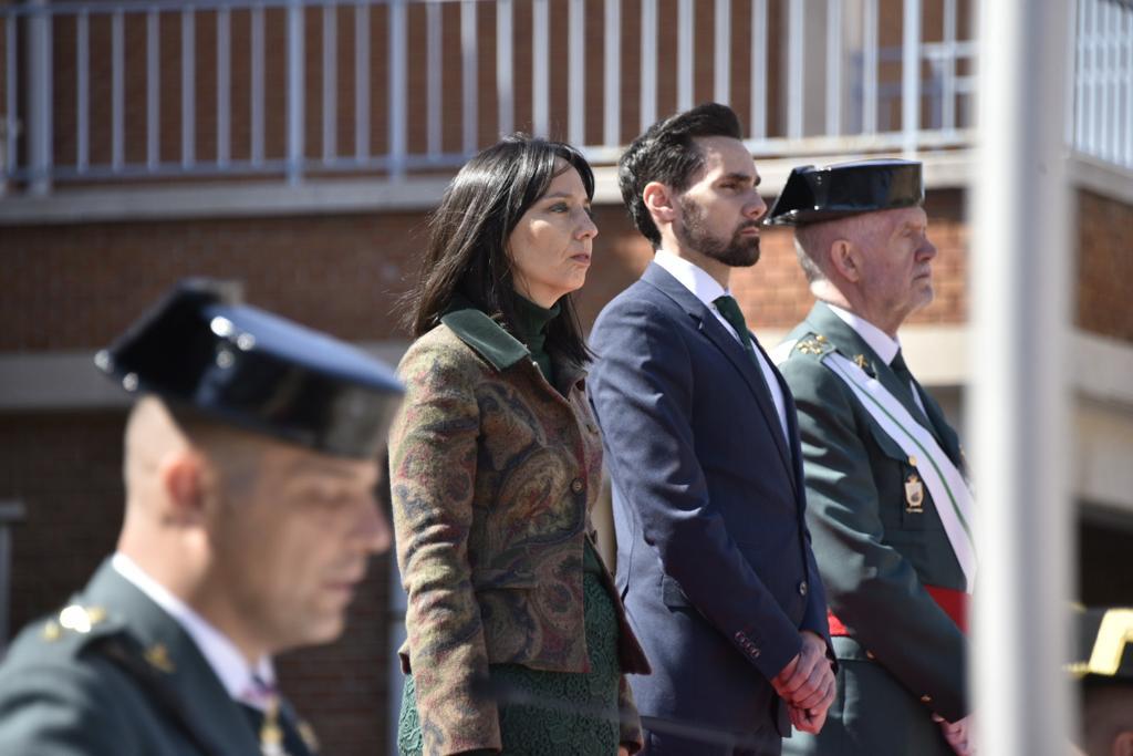 La nueva directora de la Guardia Civil, Mercedes González, ha estrenado cargo en el colegio de Guardias Jóvenes de Valdemoro