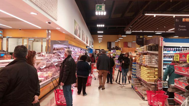 Imagen del nuevo supermercado.