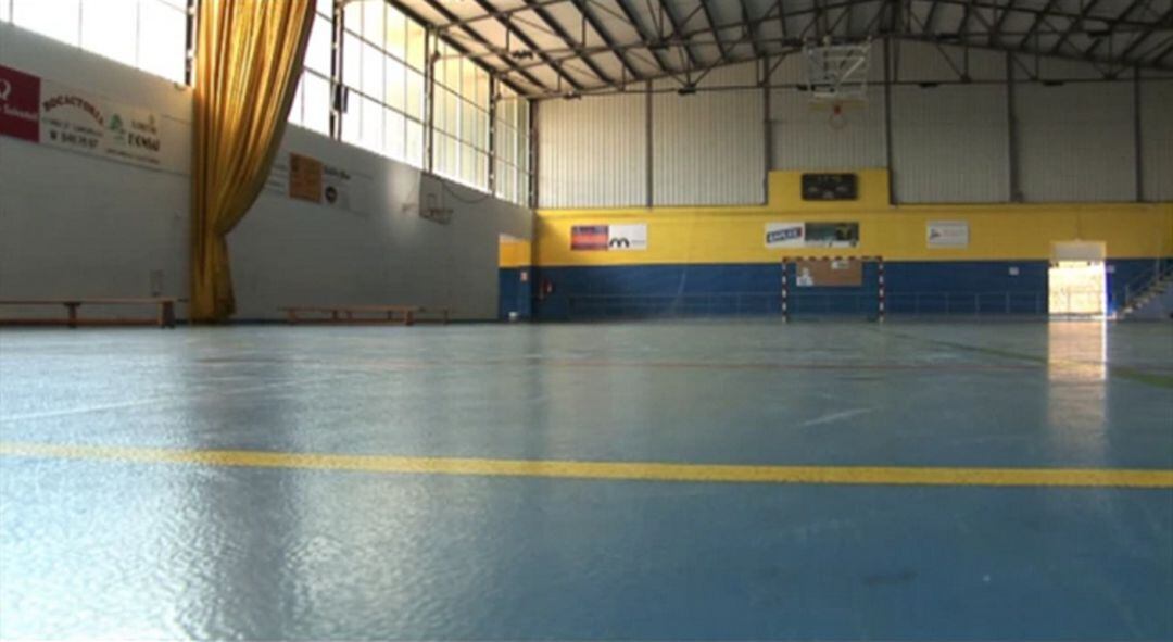 La pista del pavelló Ca La Tona, de Canovelles 