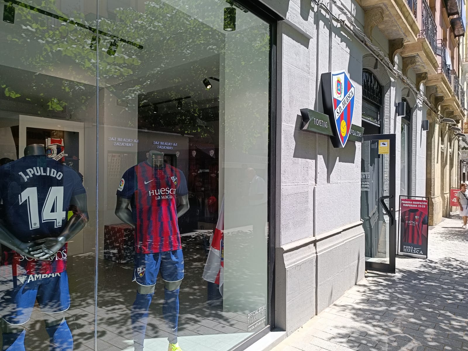 Oficinas de la SD Huesca