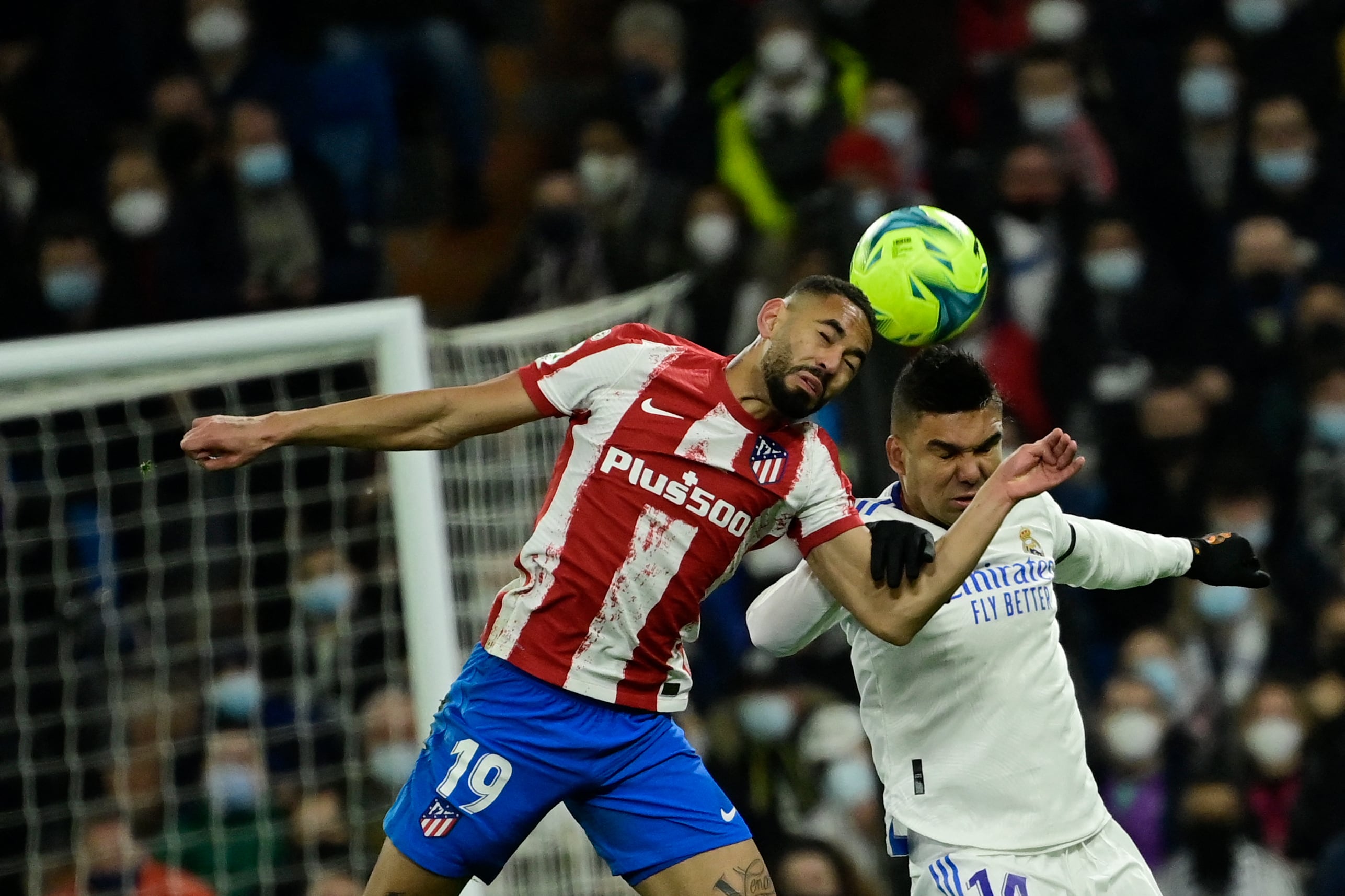 El Atlético jugará contra el Real Madrid en el Wanda Metropolitano. (Photo by JAVIER SORIANO / AFP) (Photo by JAVIER SORIANO/AFP via Getty Images)