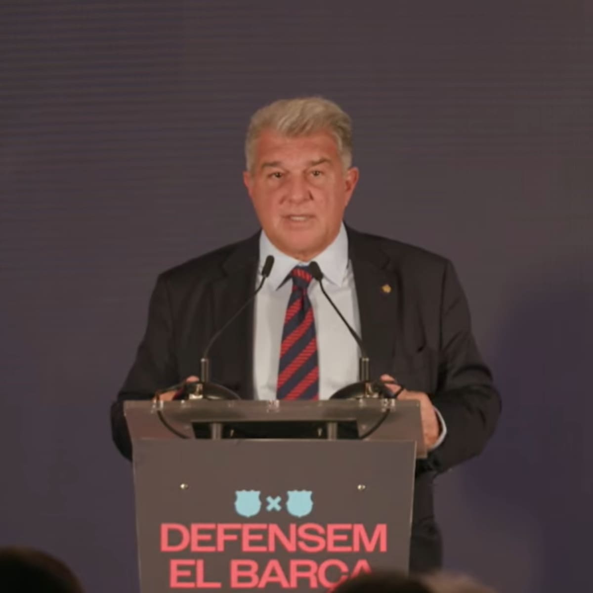 Joan Laporta: "No quieren que ganemos LaLiga. Hay círculos de poder que no lo quieren"