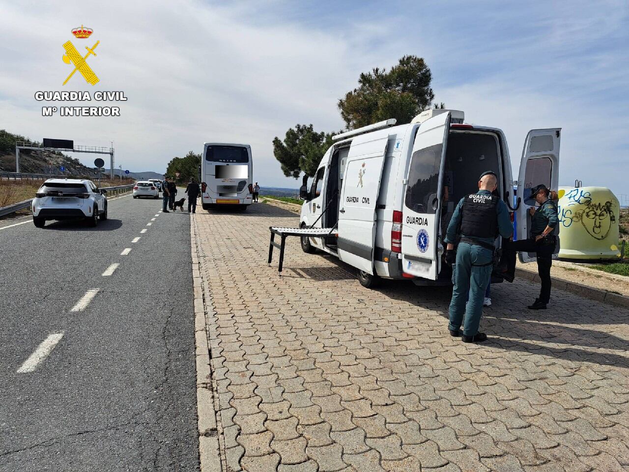 Imágenes proporcionadas por la Guardia Civil