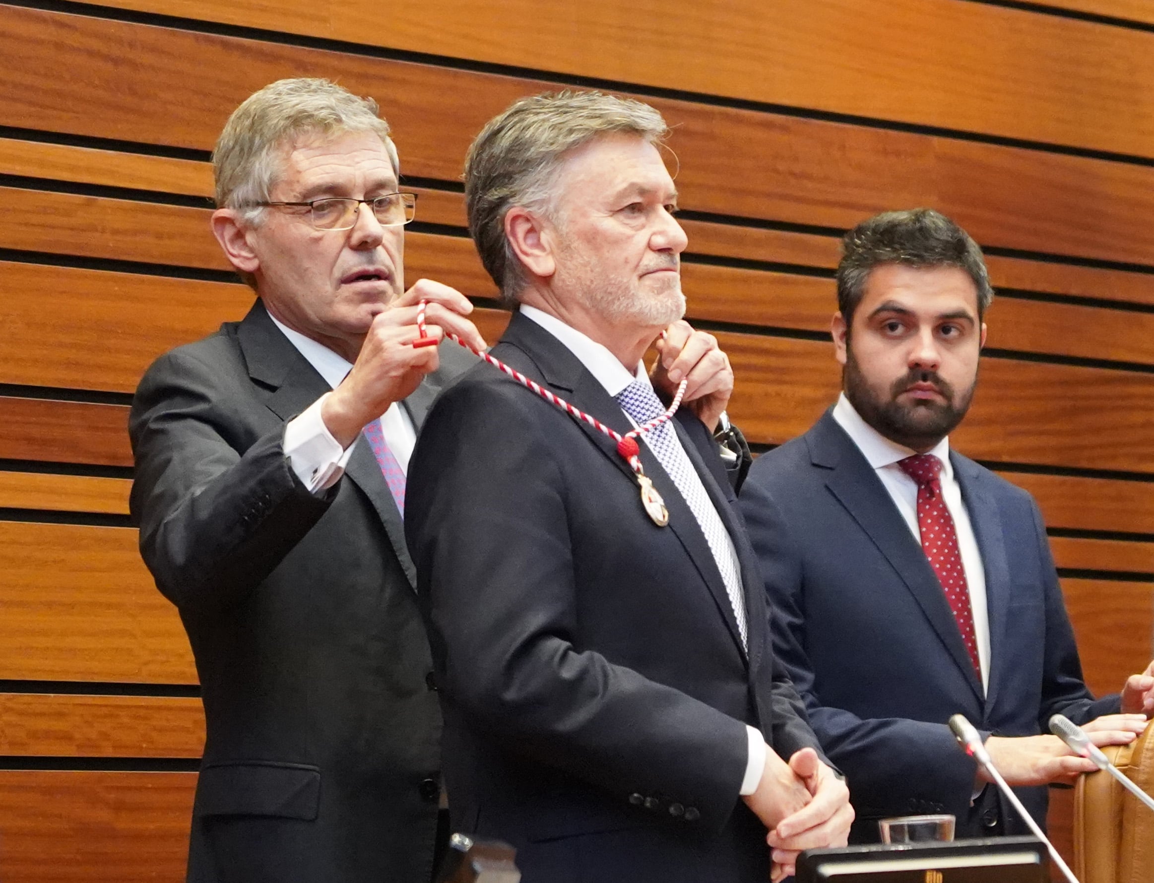 Sesión constitutiva de las Cortes de Castilla y León de la XII Legislatura.