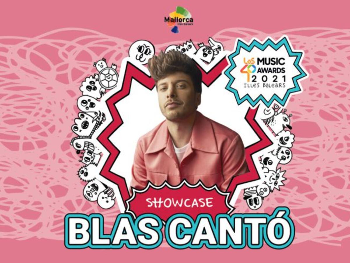 Blas Cantó se suma a los 40 Music Awards con un showcase en Palma