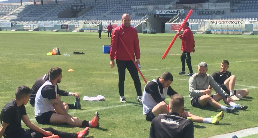 Entrenamiento del Conquense 