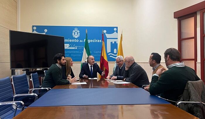 Un momento de la reunión