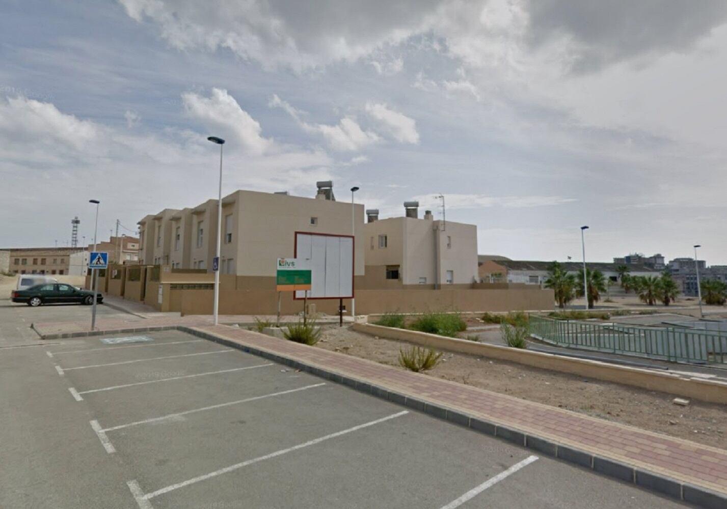 Calle donde se ha producido el homicidio en Mazarrón