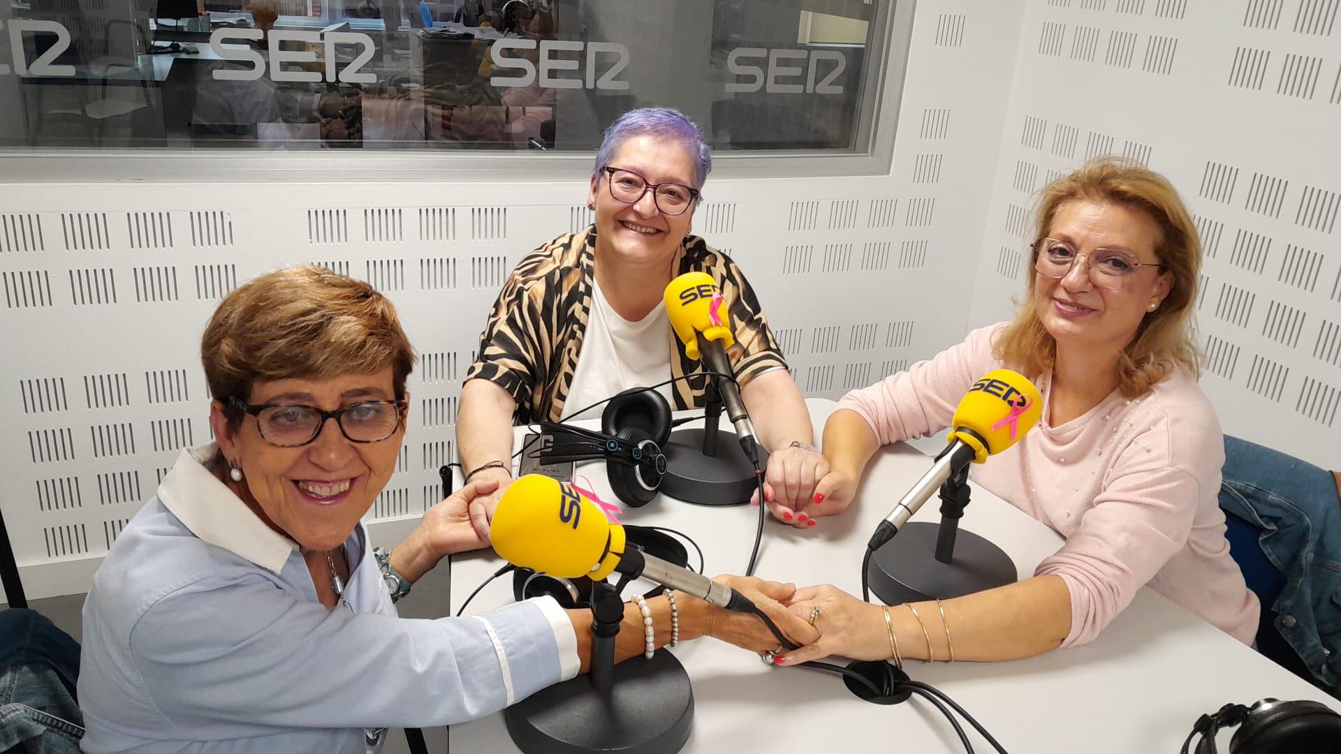 María Luna Malagón, Charo Gómez y Ana María Recio en SER Puertollano