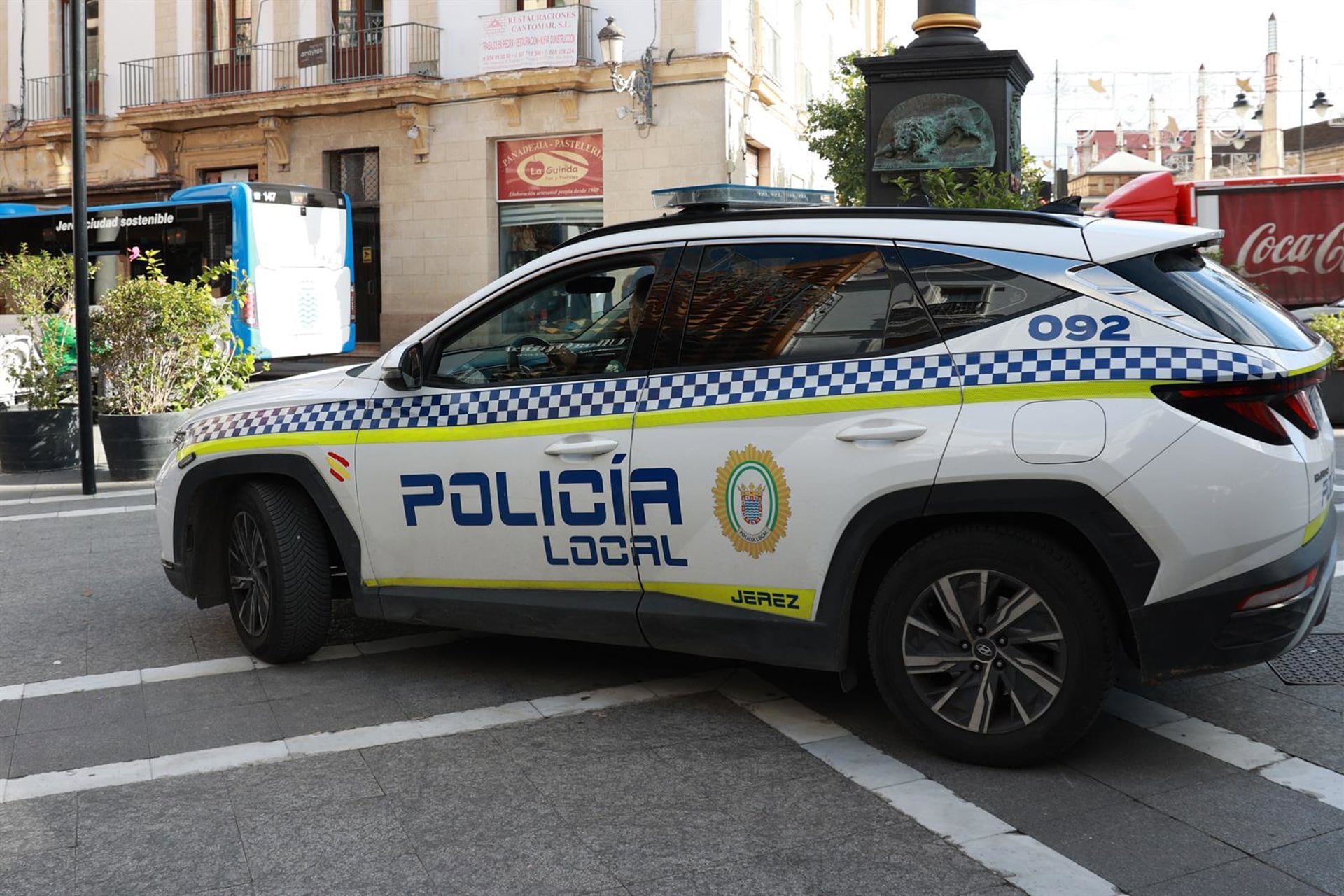 Vehículo de la Policía Local de Jerez de la Frontera