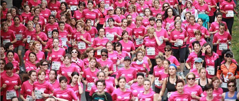 Cinco mil mujeres participaron en la edición de 2014 en Vitoria