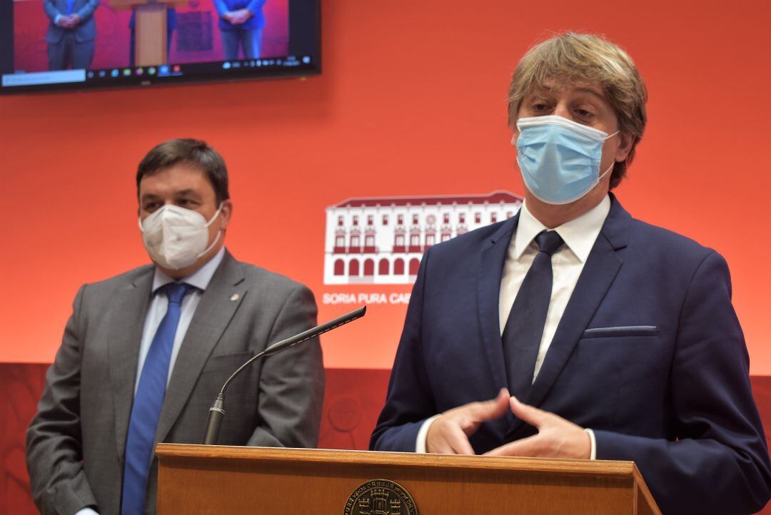 Víctor Francos y Carlos Martínez.