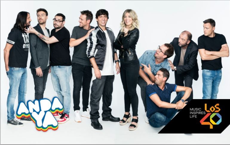 El equipo de Anda Ya de LOS40