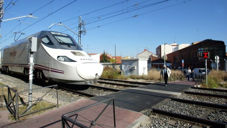 Paso a nivel de La Pilarica en Valladolid.