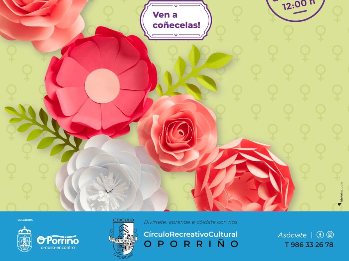 El CRC de O Porriño vuelve a reconocer a referentes en “Mulleres nas Rúas 2026”