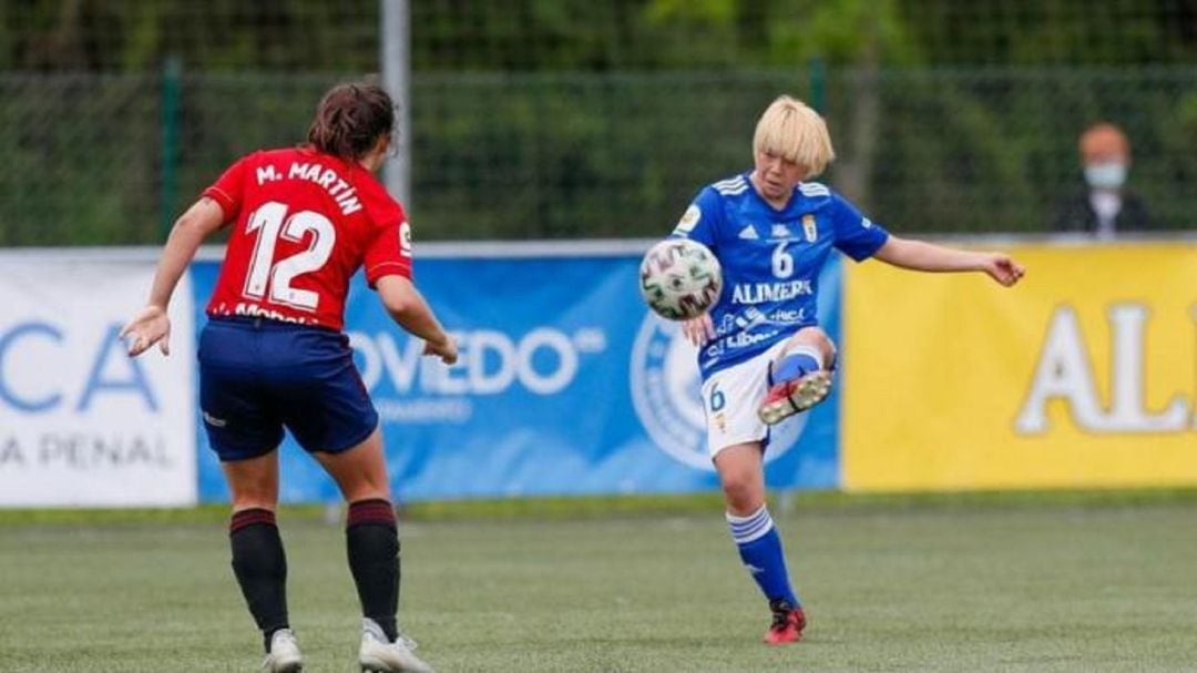 Yuki Togawa durante el partido ante Osasuna.