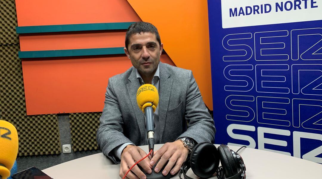 Miguel Ángel Martín Perdiguero, vicealcalde de Sanse en los estudios de SER Madrid Norte