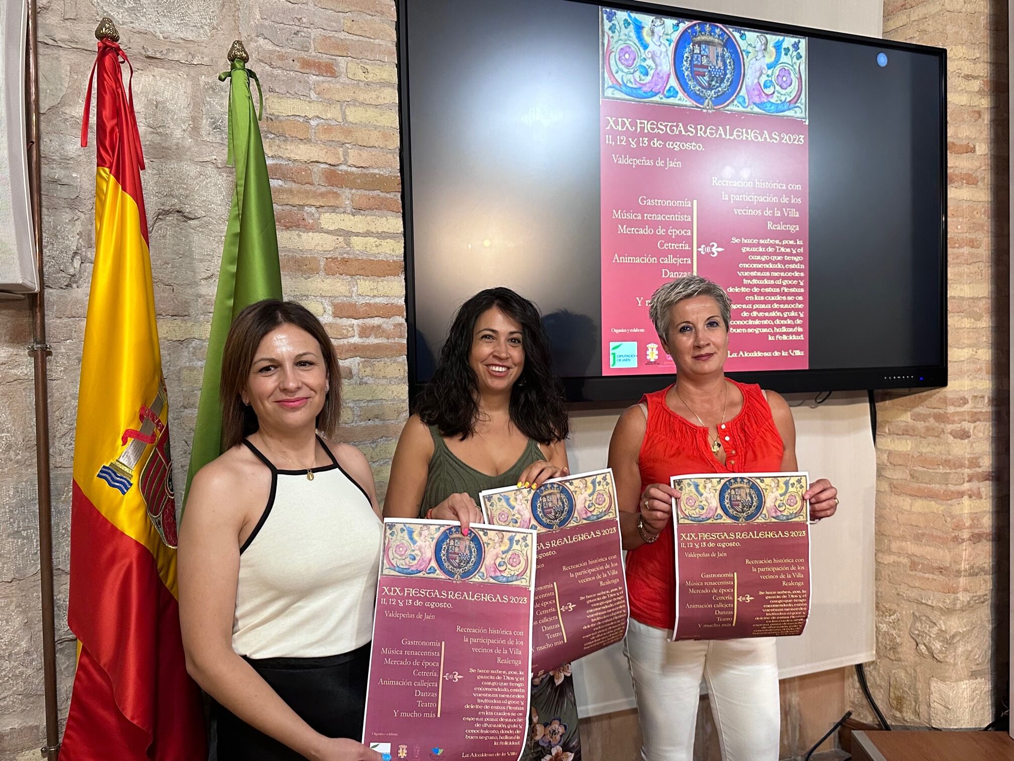 Presentación de las XIX Fiestas Realengas de Valdepeñas.