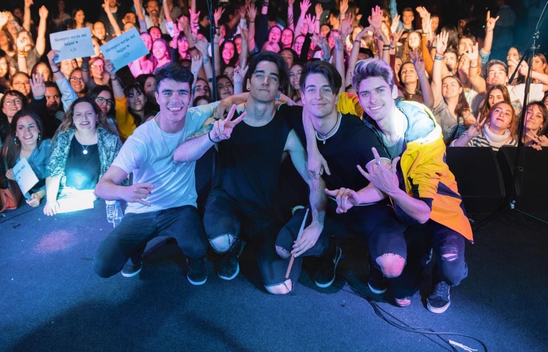 La banda MayBe en un pasado concierto.