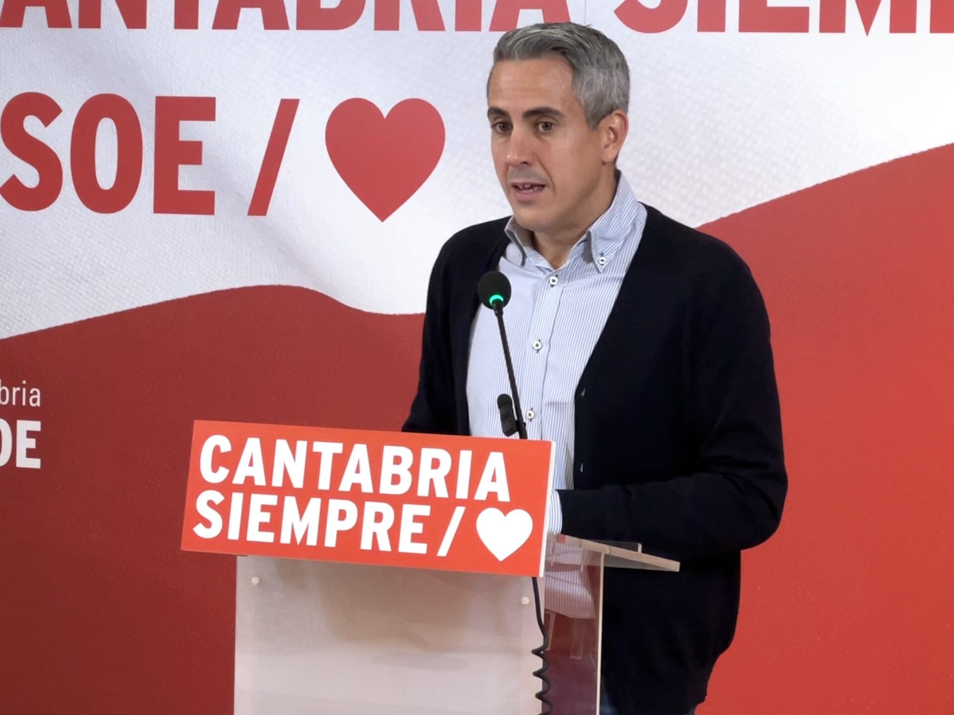 Pablo Zuloaga, secretario general del PSC-PSOE