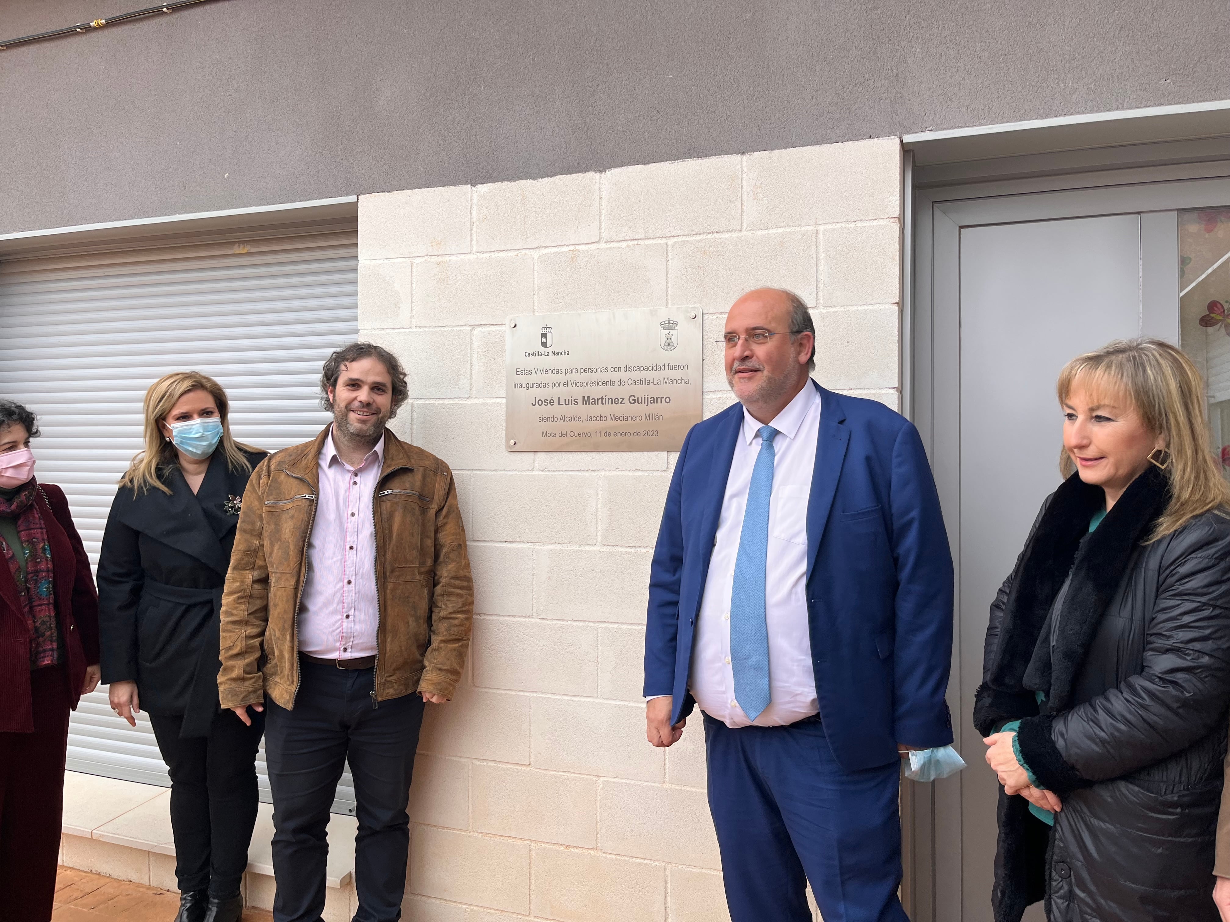 Inauguración de la vivienda para personas con discapacidad intelectual en Mota del Cuervo