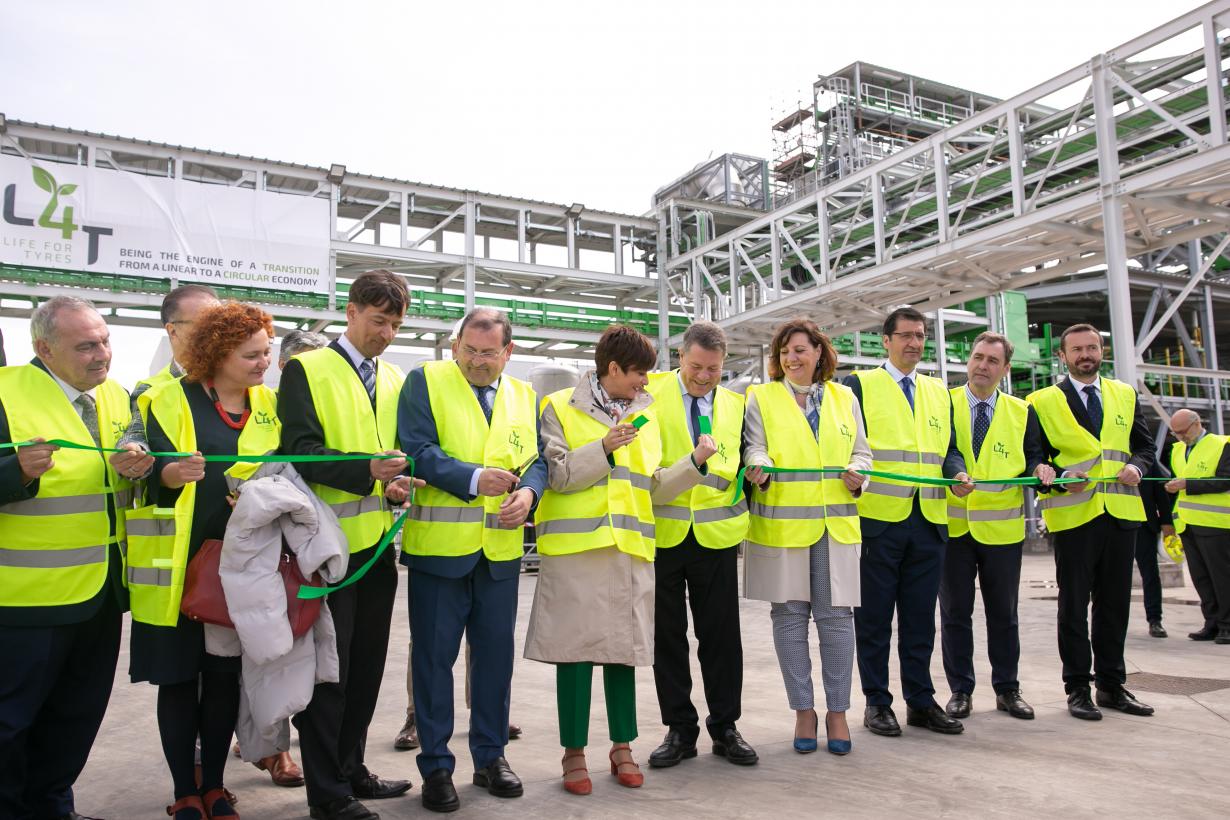 Inauguración de la nueva planta de la empresa Life for Tyres / Gobierno de Castilla-La Mancha