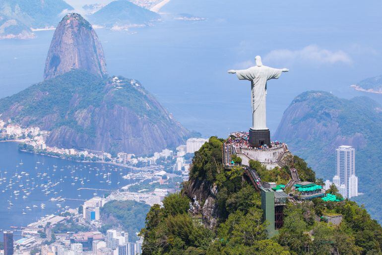 Imagen aérea de Río de Janeiro