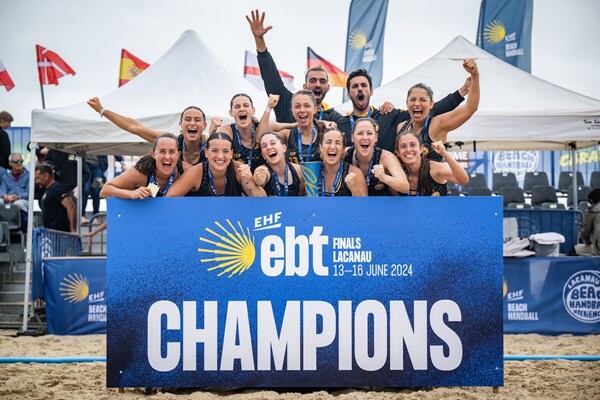 El CBMP Ciudad de Málaga se proclamó Campeón de Europa en el EBT Finals 2024 en Lacanau (Francia)
