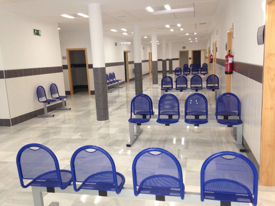 Una sala del espera de un centro de salud de Jerez